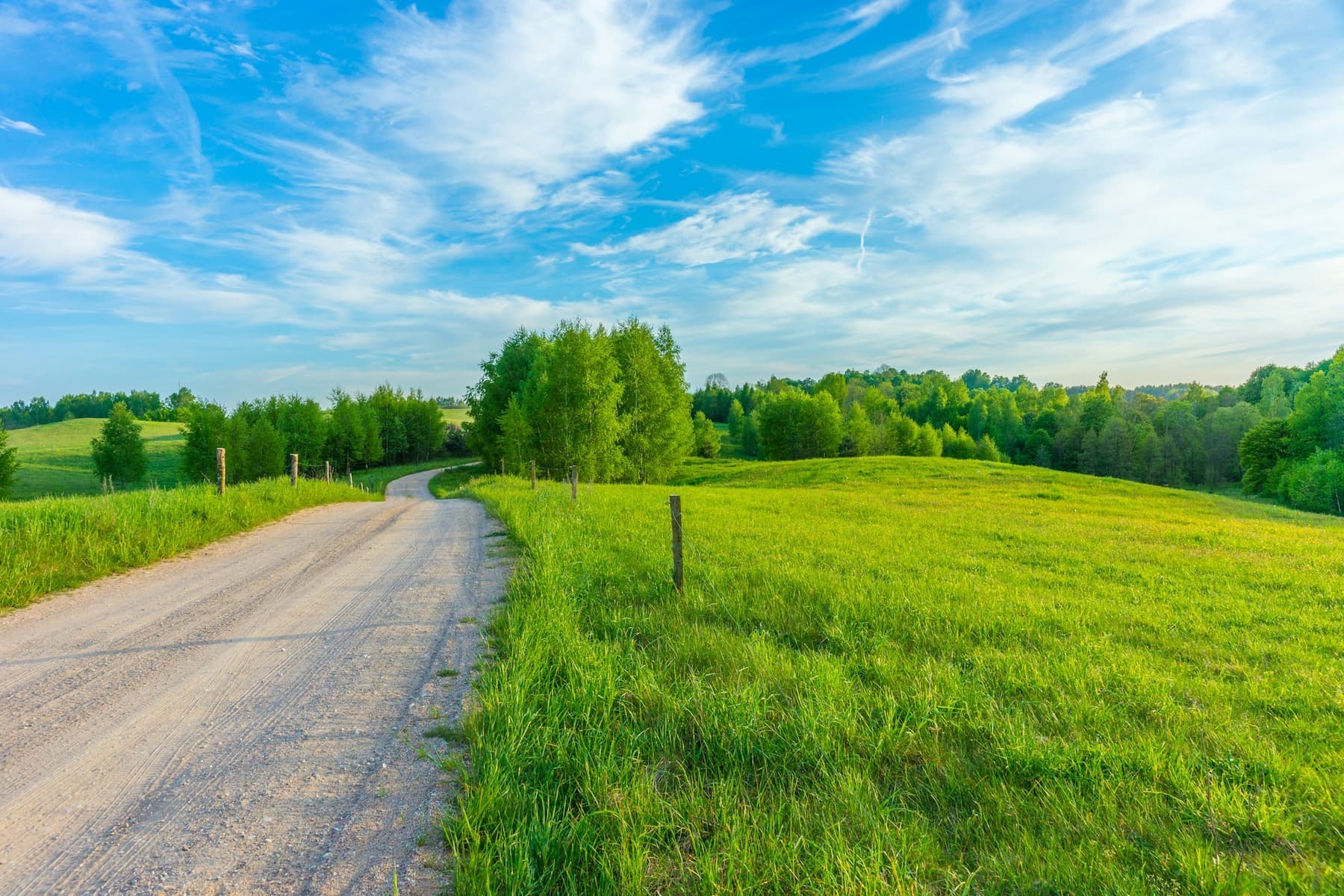 Le chemin qui mène à la ferme